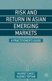 Vorderes Coverbild Risk and Return in Asian Emerging Markets