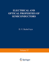 Vorderes Coverbild Electrical and Optical Properties of Semiconductors