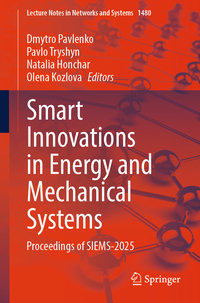 Vorderes Coverbild Smart Innovations in Energy and Mechanical Systems