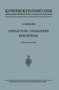 Vorderes Coverbild Gestaltung gezogener Blechteile