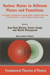 Vorderes Coverbild Nuclear Matter in Different Phases and Transitions