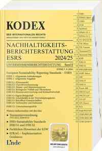 Vorderes Coverbild KODEX Nachhaltigkeitsberichterstattung - ESRS