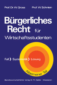 Vorderes Coverbild Bürgerliches Recht für Wirtschaftswissenschaftler