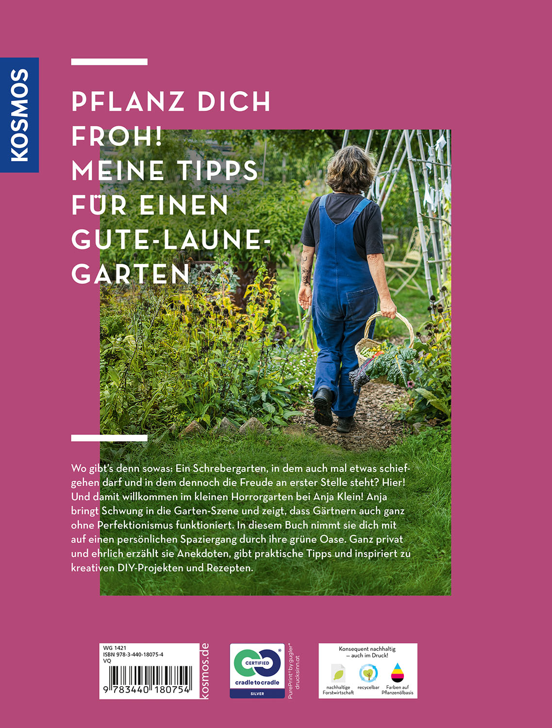 Rückseitencover Blumen, Kohl & Rock'n'Roll