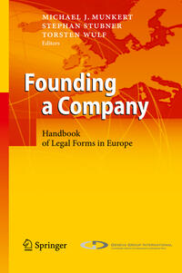 Vorderes Coverbild Founding a Company