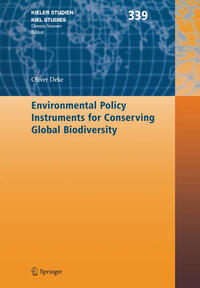 Vorderes Coverbild Environmental Policy Instruments for Conserving Global Biodiversity