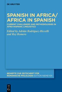 Vorderes Coverbild Spanish in Africa/Africa in Spanish
