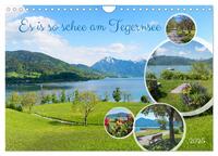Vorderes Coverbild Es is so schee am Tegernsee (Wandkalender 2025 DIN A4 quer), CALVENDO Monatskalender