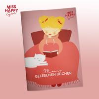 Vorderes Coverbild Miss Happy Girl „Meine gelesenen Bücher“