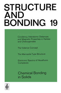 Vorderes Coverbild Chemical Bonding in Solids