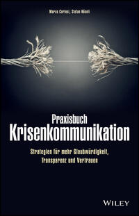Vorderes Coverbild Praxisbuch Krisenkommunikation
