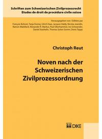 Vorderes Coverbild Noven nach der Schweizerischen Zivilprozessordnung