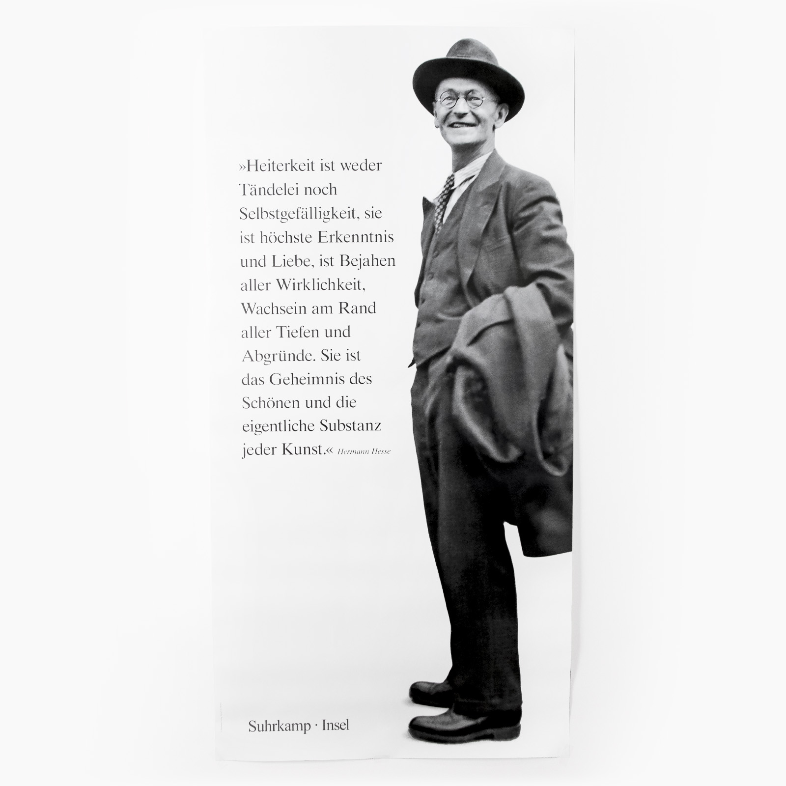 Anderes Coverbild Poster Hermann Hesse »Lebensgroß«