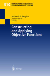 Vorderes Coverbild Constructing and Applying Objective Functions