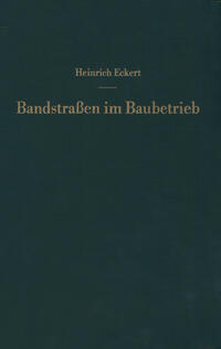 Vorderes Coverbild Bandstraßen im Baubetrieb