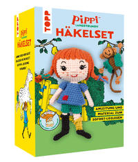 Vorderes Coverbild Pippi Langstrumpf - Das offizielle Häkelset zum 80. Geburtstag