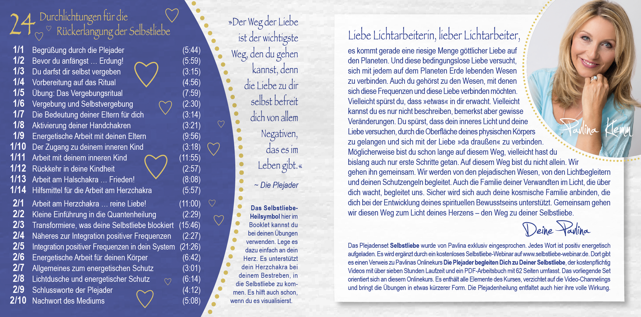 Beispielinhalt (Bild) SELBSTLIEBE. Zur Heilung auf allen Ebenen