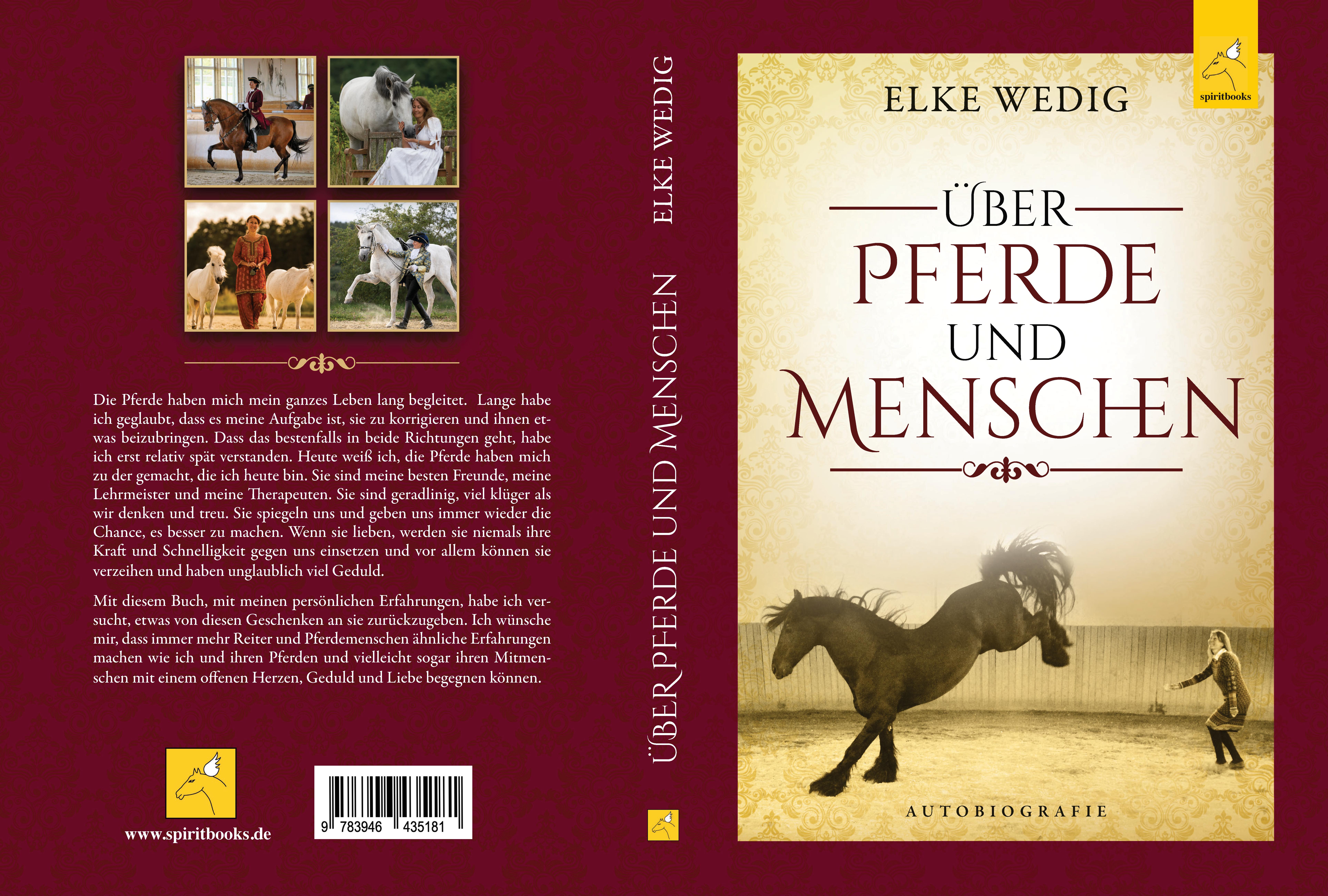Gesamtes Coverbild Über Pferde und Menschen