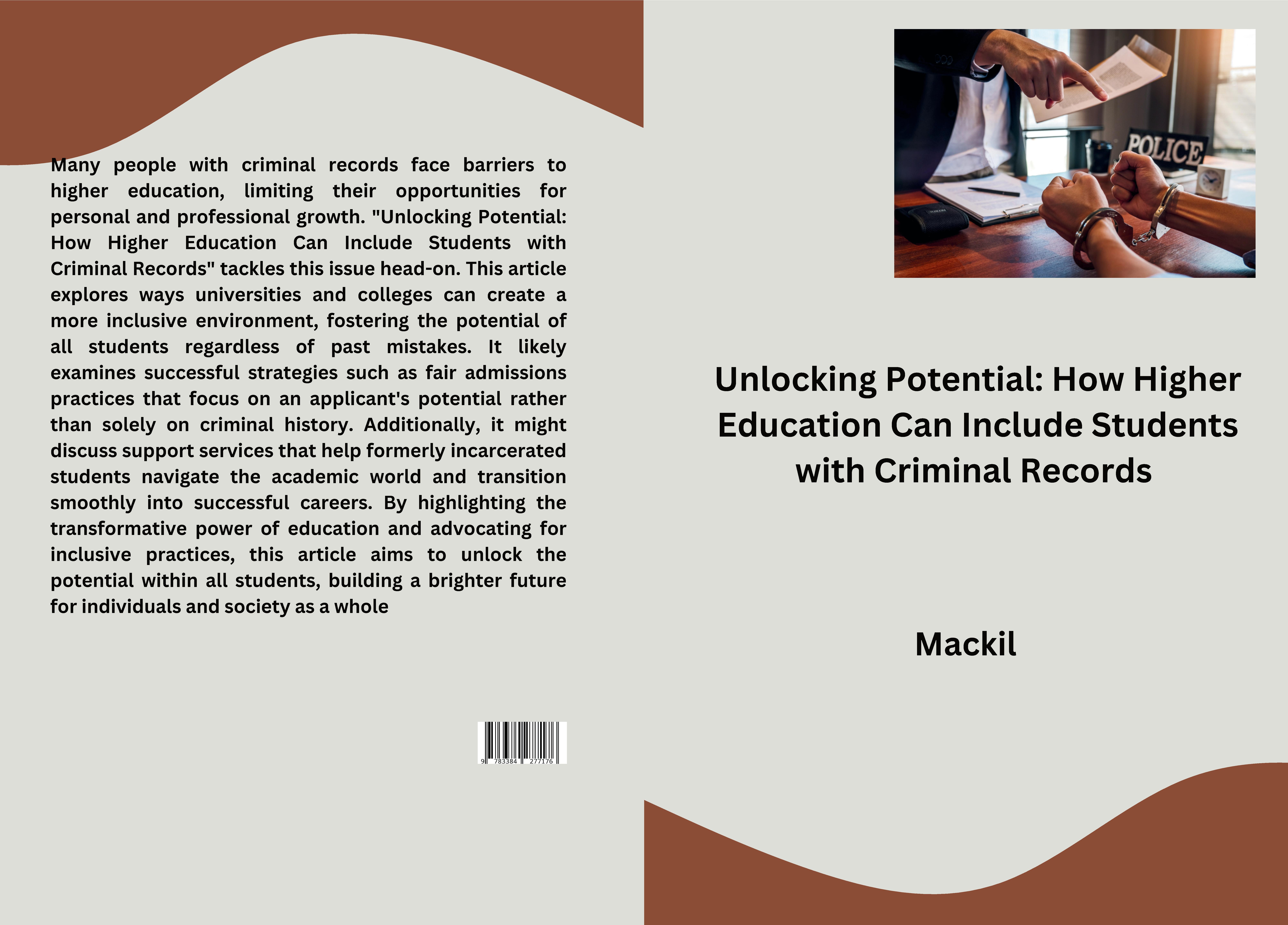 Gesamtes Coverbild unlocking Potential: How Higher Education Can Include Students with Criminal Records