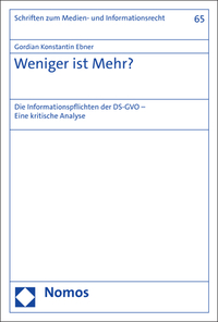 Vorderes Coverbild Weniger ist Mehr?
