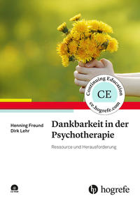 Vorderes Coverbild Dankbarkeit in der Psychotherapie