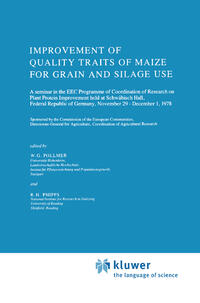 Vorderes Coverbild Improvement of Quality Traits of Maize for Grain and Silage Use