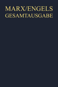Vorderes Coverbild Manuskripte und Drucke zur Deutschen Ideologie