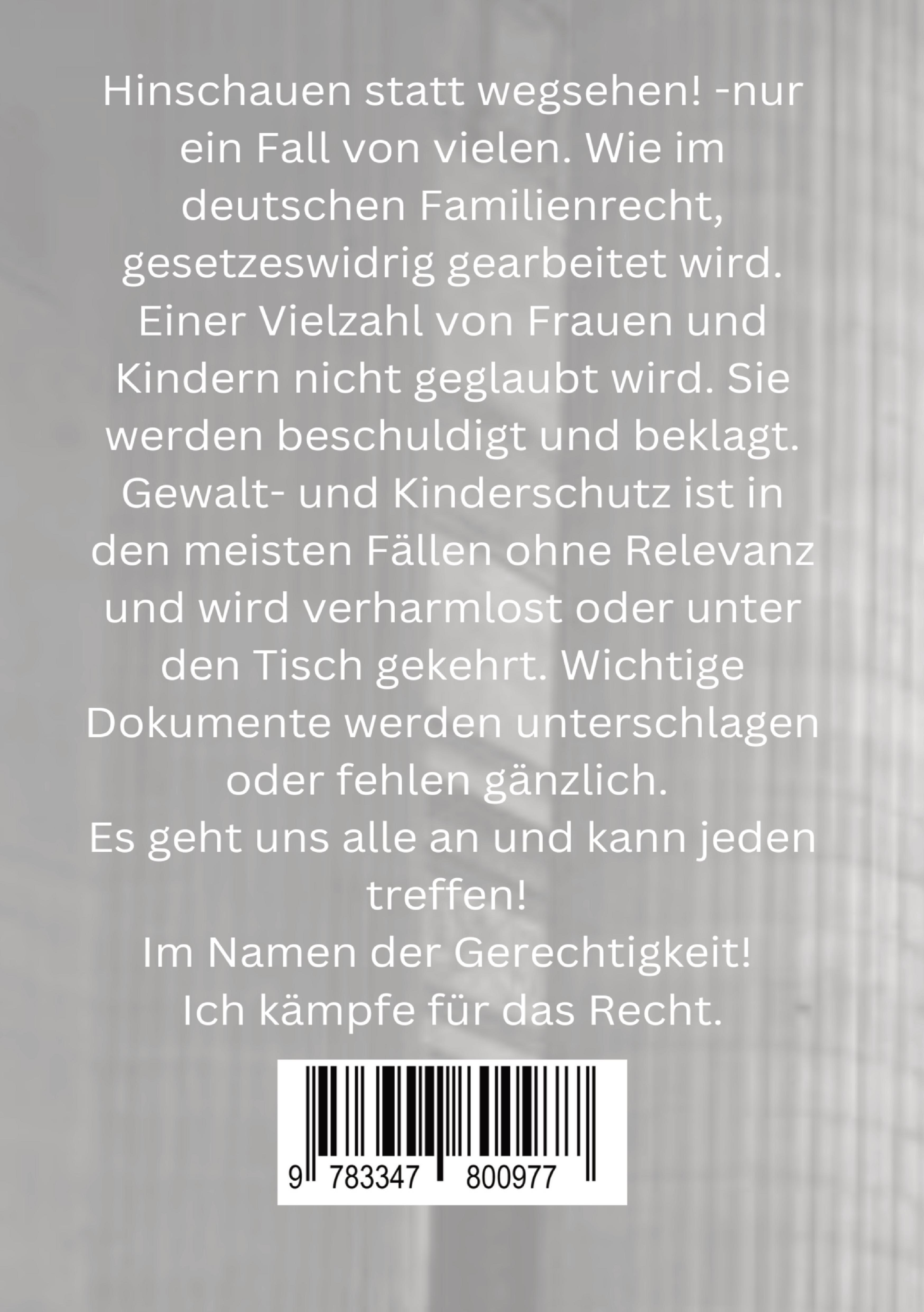 Rückseitencover BEKLAGT!