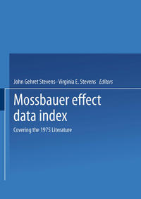 Vorderes Coverbild Mössbauer Effect Data Index