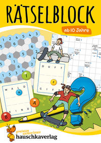 Vorderes Coverbild Rätselblock ab 10 Jahre - Band 1