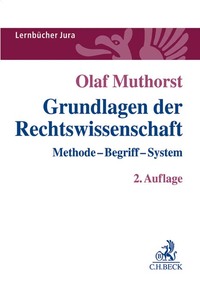 Vorderes Coverbild Lernbücher Jura / Grundlagen der Rechtswissenschaft