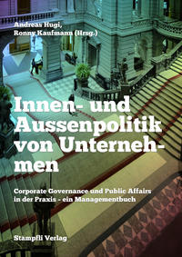 Vorderes Coverbild Innen- und Aussenpolitik von Unternehmen