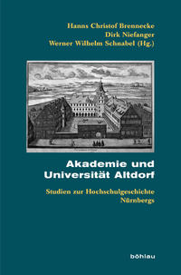 Vorderes Coverbild Akademie und Universität Altdorf