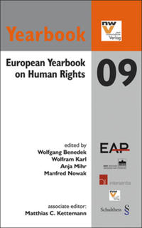 Vorderes Coverbild European Yearbook on Human Rights 2009