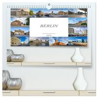 Vorderes Coverbild Berlin Stadtspaziergang (hochwertiger Premium Wandkalender 2025 DIN A2 quer), Kunstdruck in Hochglanz