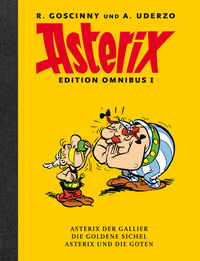 Vorderes Coverbild Asterix Edition Omnibus I
