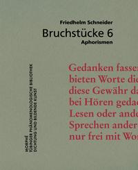 Vorderes Coverbild Bruchstücke 6