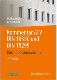 Vorderes Coverbild Kommentar ATV DIN 18350 und DIN 18299