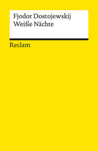 Vorderes Coverbild Weiße Nächte. Ein empfindsamer Roman. Aus den Erinnerungen eines Träumers
