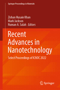 Vorderes Coverbild Recent Advances in Nanotechnology
