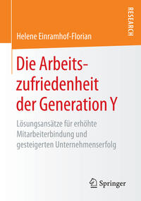 Vorderes Coverbild Die Arbeitszufriedenheit der Generation Y
