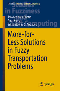Vorderes Coverbild More-for-Less Solutions in Fuzzy Transportation Problems