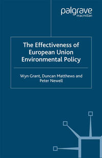 Vorderes Coverbild The Effectiveness of European Union Environmental Policy
