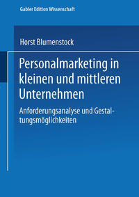 Vorderes Coverbild Personalmarketing in kleinen und mittleren Unternehmen