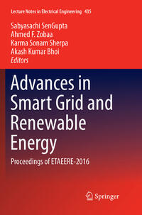Vorderes Coverbild Advances in Smart Grid and Renewable Energy