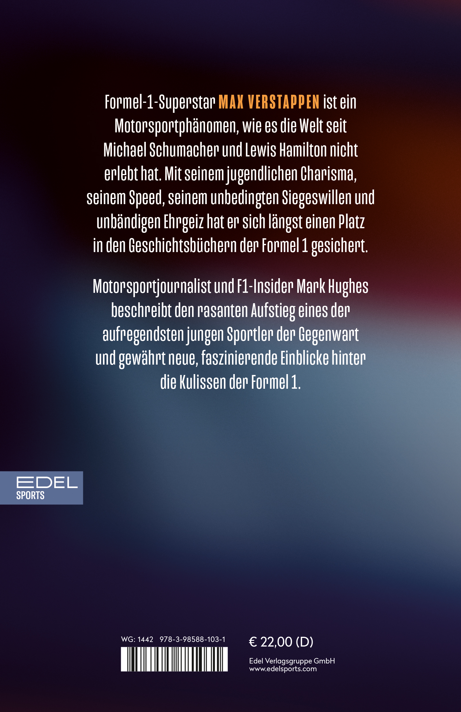 Beispielinhalt (Bild) Max Verstappen. Unstoppable