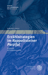 Vorderes Coverbild Erzählstrategien im ‚Rappoltsteiner Parzifal‘