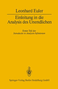 Vorderes Coverbild Einleitung in die Analysis des Unendlichen