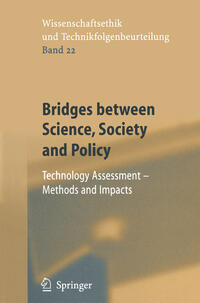 Vorderes Coverbild Bridges between Science, Society and Policy