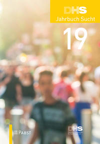 Vorderes Coverbild DHS Jahrbuch Sucht 2019